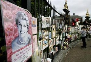 10th anniversary of Diana's death marked 