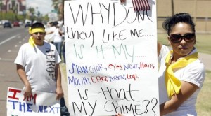 Mesa students protest immigration law 