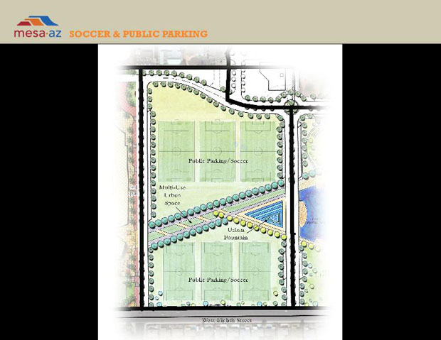 Cubs Mesa site plan
