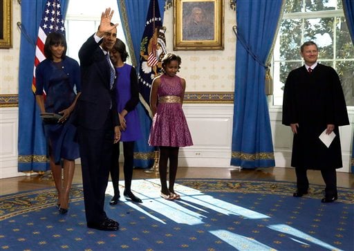 Barack Obama, Michelle Obama, John Roberts