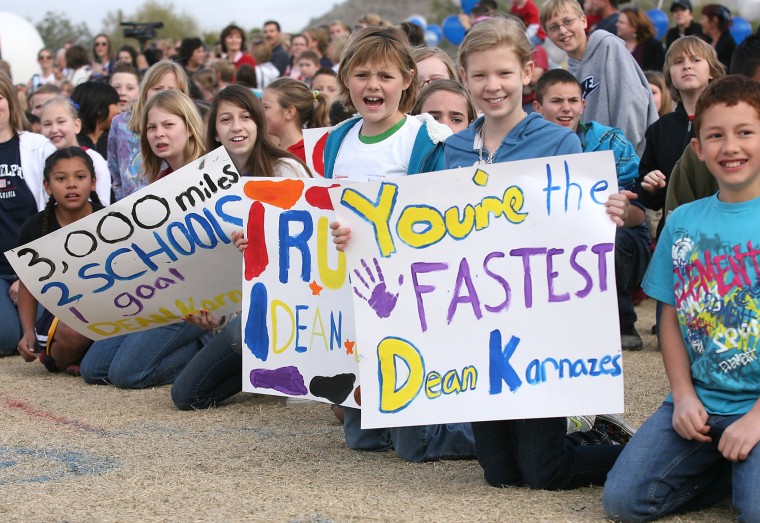 Ultra Runner Dean Karnazes in Mesa.