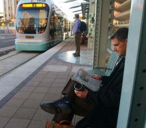 East Valley commuters take to the rails 
