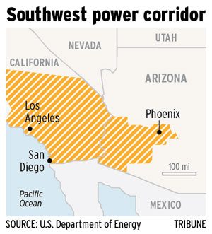 U.S. designates Ariz.-Calif. energy corridor 