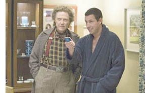 Sandler is remotely interesting in 'Click' 