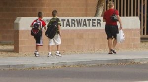 Students return to school after flu closure 