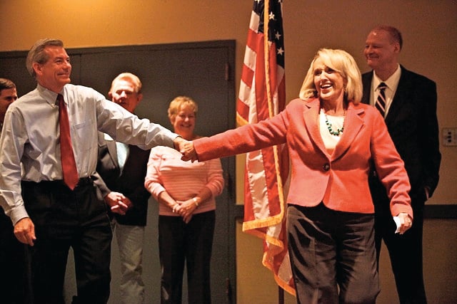 Jan Brewer at the Grace Inn