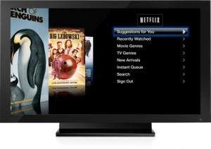 Apple TV and Netflix