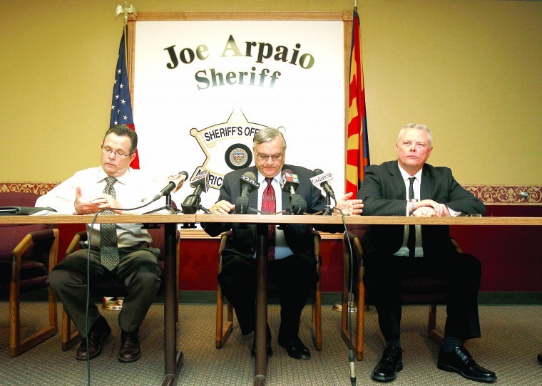 Joe Arpaio, Steve Whitney, Jerry Sheridan