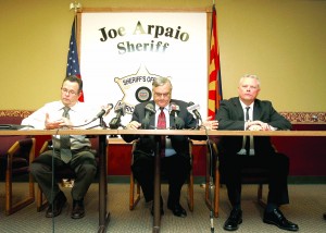Joe Arpaio, Steve Whitney, Jerry Sheridan