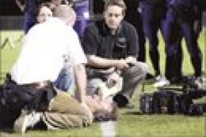 Sidelines can be risky business 