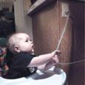 Childproofing tools help keep toddler from harm 