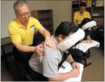 Massages on the job can ease stress of work 