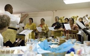 Church marks centennial with gift of water 