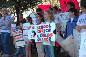 Attorney, justices wrangle over school vouchers 