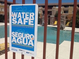 Water safety signs