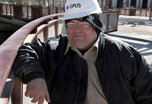 Waterfront worker enjoys seeing progress 
