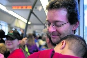 Light rail glides on Valley tracks into history 