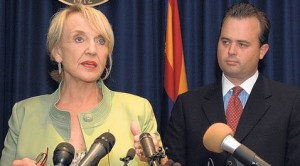 Brewer, Burns try to round up budget votes 