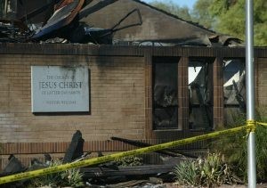 LDS church fire in Mesa ruled arson 
