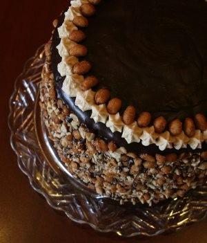 “Honey, I’m Peanuts About You!” Cake 
