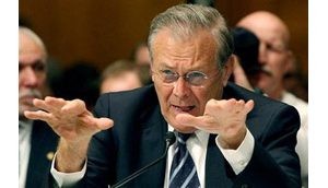 Rumsfeld, Rice say Iraq not at civil war 