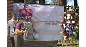 Tillman hailed for courage, selflessness 