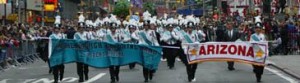 Highland plays Macy's parade in New York 