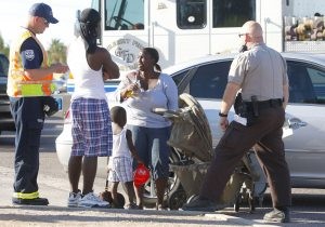 Baby struck by car near Mesa school 