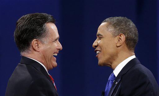 Barack Obama, Mitt Romney,
