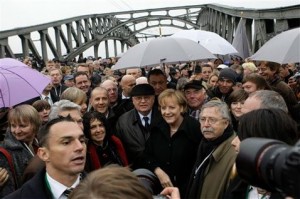 Germany celebrates fall of Berlin Wall 