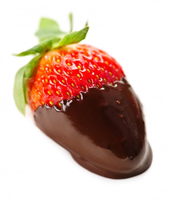 Chocolate-covered strawberry