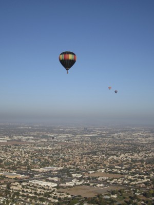Gilbert balloon ride