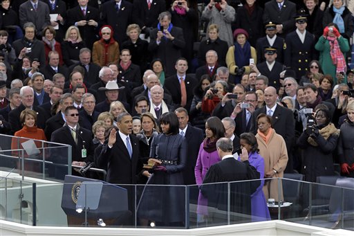 Barack Obama, Michelle Obama, John Roberts