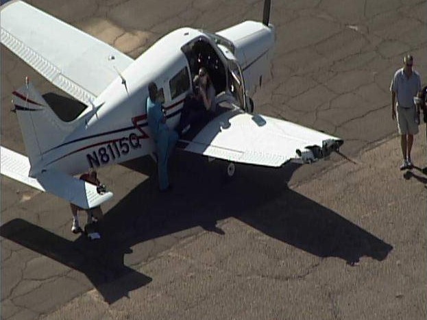Mid-air plane collision
