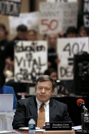University leaders decry proposed cuts 