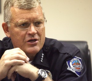 Mesa Police Chief Frank Milstead