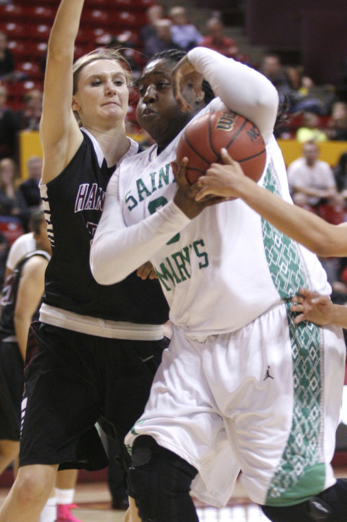 St. Mary's vs. Hamilton Division I Basketball Semifinal