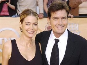 Charlie Sheen, Richards in family court 