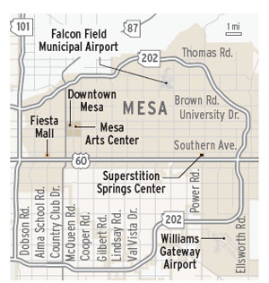 Mesa map