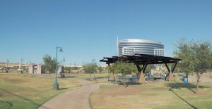Tempe Beach Park solar panel