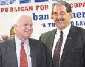 McCain says Saban best man for Maricopa County sheriff 