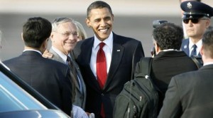 Arizona politicians greet Obama's arrival 