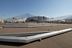Construction for NFL Experience begins 