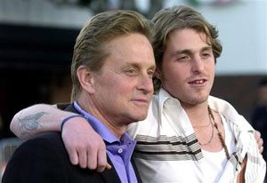Douglas' grown son faces drug charges 