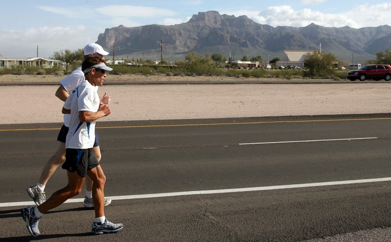 Ultra Runner Dean Karnazes in Mesa.