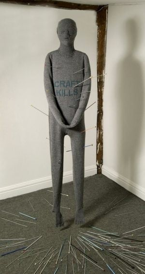 Show puts knitting, lace at art’s cutting edge 