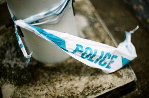Crime scene tape