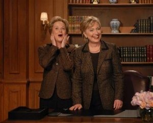 Clinton takes break for 'SNL' 