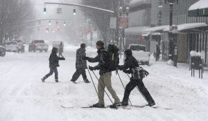 Winter visits with a vengeance from East to West 