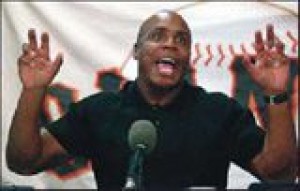 Bonds outlandish, defiant 